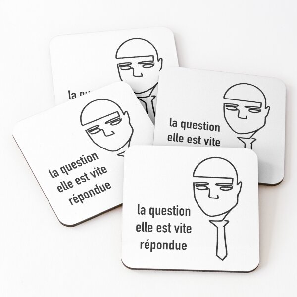 Item preview, La question elle est vite répondue / Fumisteries designed and sold by Nathalie Aynié.