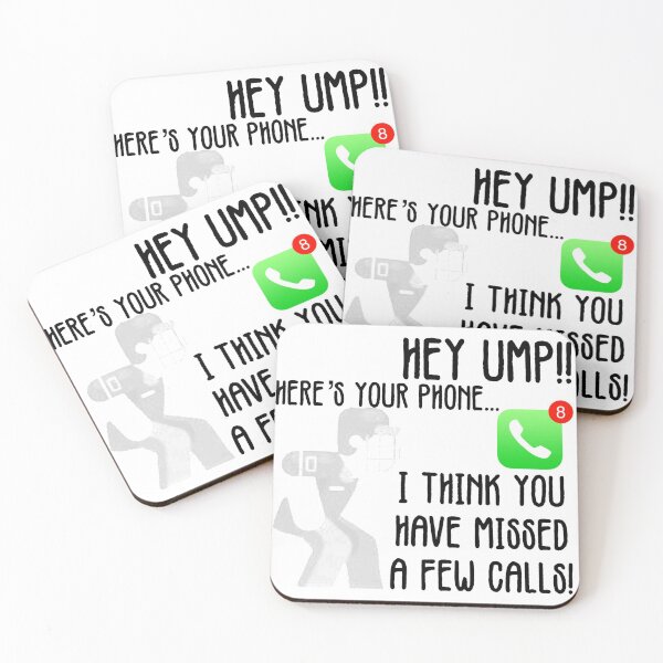 Item preview, MISSED CALLS - BASEBALL UMPIRE designed and sold by bball-is-life.