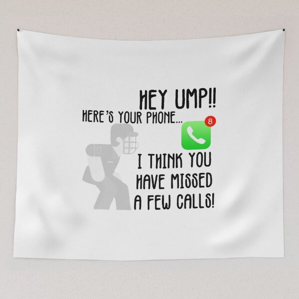 Item preview, MISSED CALLS - BASEBALL UMPIRE designed and sold by bball-is-life.