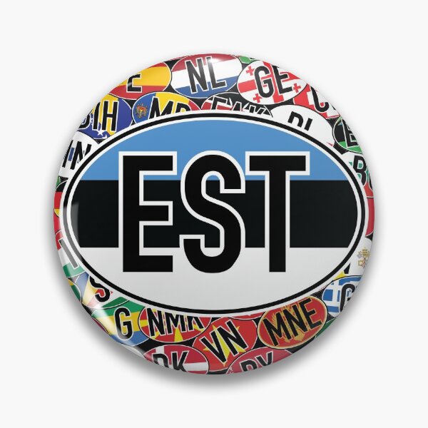 Item preview, Estonia Vehicle Code Mosaic designed and sold by travelwitheric.