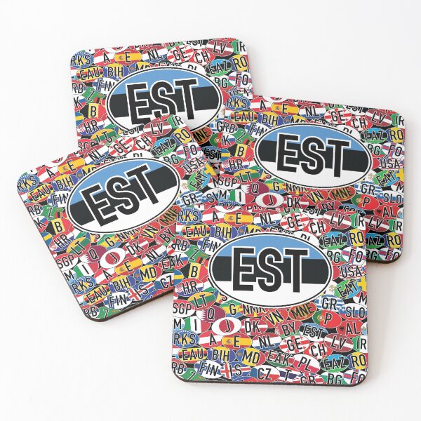 Item preview, Estonia Vehicle Code Mosaic designed and sold by travelwitheric.