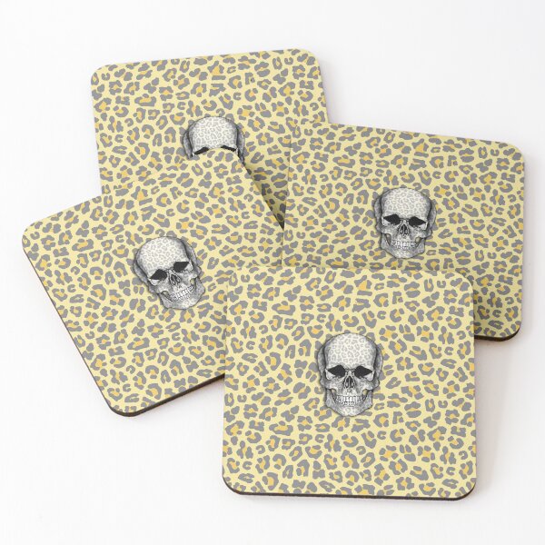 Item preview, Animalier skull face Mask Sugar skull watercolor colorfull designed and sold by Collagedream.