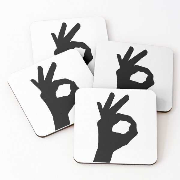 Item preview, F * cking mint gesture hand black designed and sold by PeppaThePenguin.