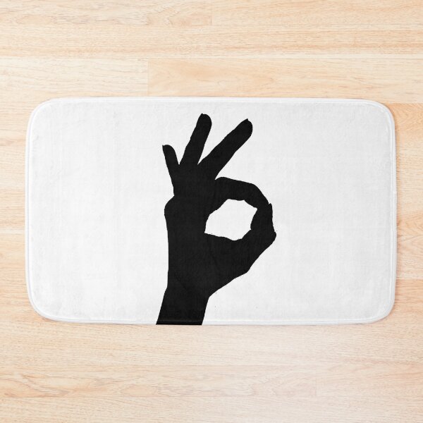 Item preview, F * cking mint gesture hand black designed and sold by PeppaThePenguin.
