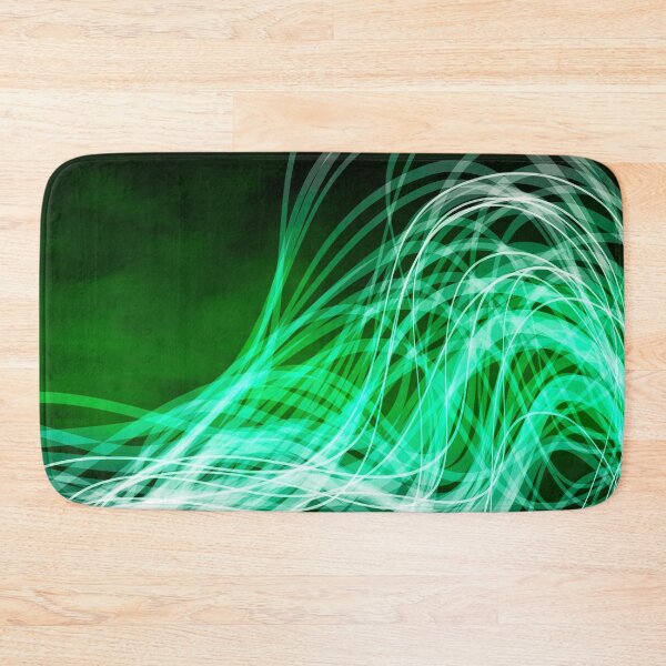 Item preview, Linear Flow3 Green designed and sold by SirkDesignsLtd.