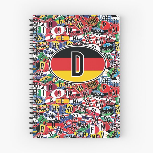Item preview, Germany Vehicle Code Mosaic designed and sold by travelwitheric.