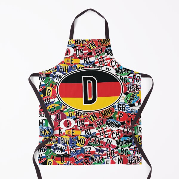 Item preview, Germany Vehicle Code Mosaic designed and sold by travelwitheric.