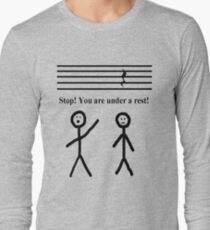 Funny Music Joke T-Shirt Long Sleeve T-Shirt