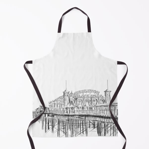 Item preview, Brighton Pier illustration - Brighton Palace Pier designed and sold by amyverse.