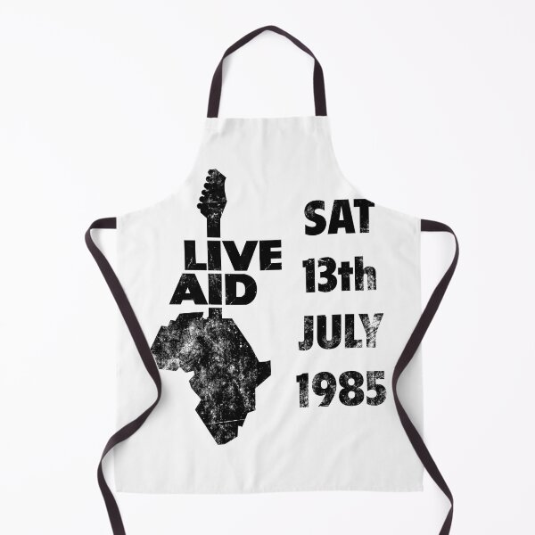 Item preview, Live Aid 1985 black designed and sold by Andrea Gatti Art.