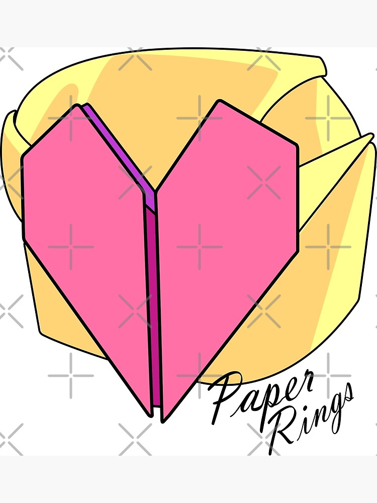 Paper rings Postcard by Daylighart