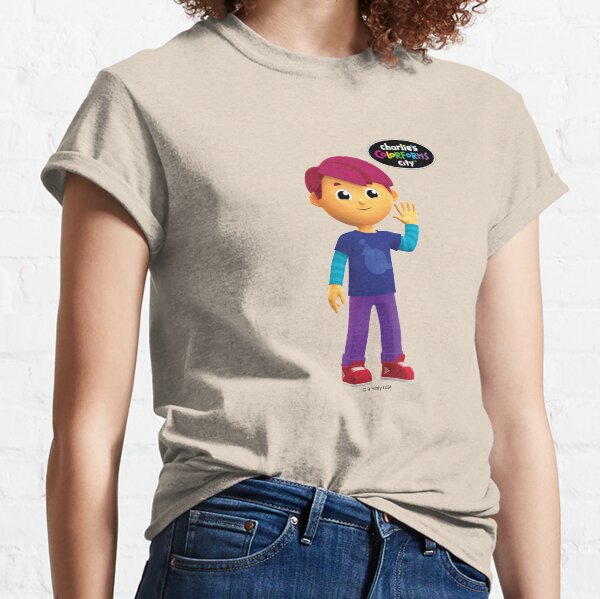 Charlie's Colorforms City - Red Classic T-Shirt