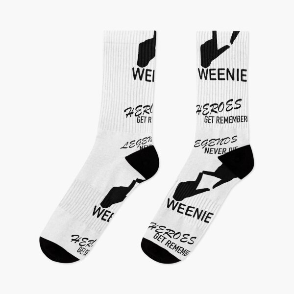 Item preview, Heroes Get Remembered, Legends Never Die, L7 Weenie Stickers! designed and sold by Dearpeople.