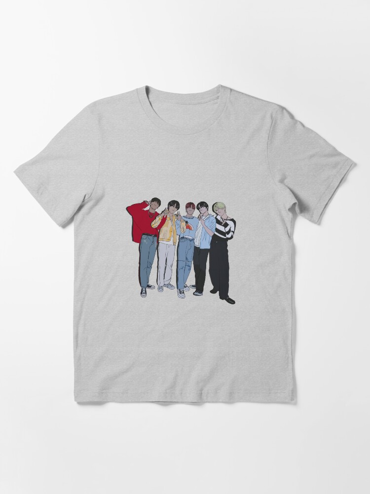 K-Pop T-Shirt Txt Short Sleeve Tee TOMORROW X TOGETHER T-Shirt TXT Adult Unisex Shirt