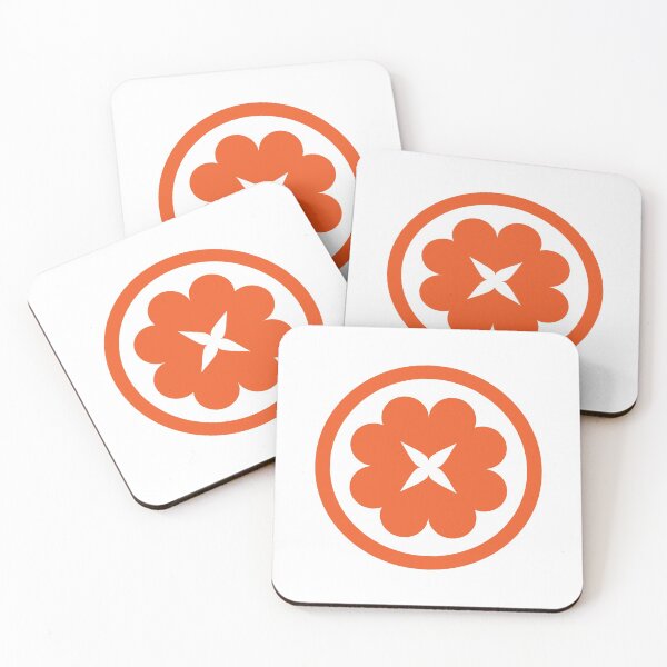 Item preview, Citrus Pattern: Orange designed and sold by HiNoonStudio.