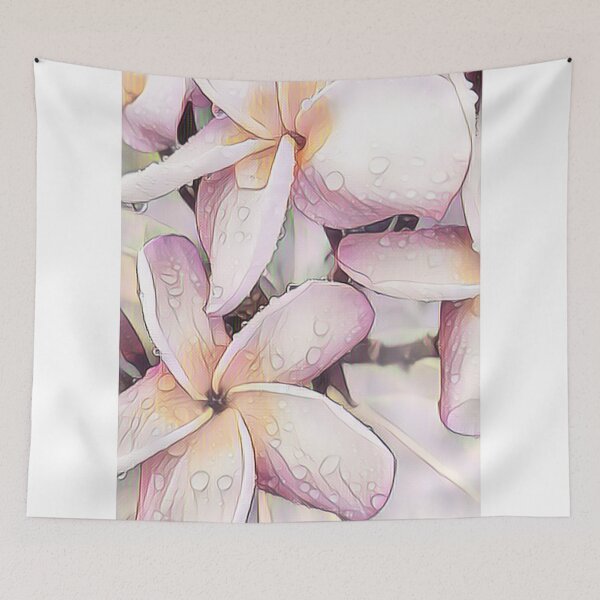Item preview, Plumerias in Rain designed and sold by harborhouse55.