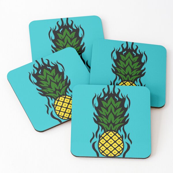 Item preview, Blazing Pineapple Pattern  designed and sold by Dimension17 Designs.