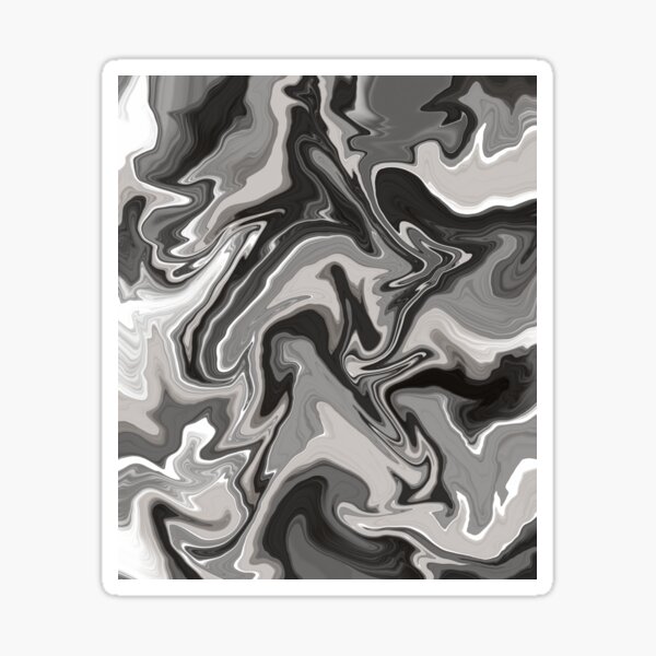 Marble Grey Sticker
