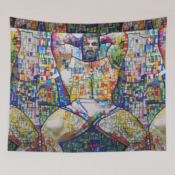 Item preview, Beartropolis  Fantasy Muscle Man Map  designed and sold by RDRiccoboni.