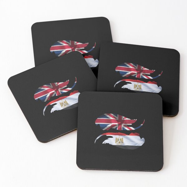 Item preview, Mixed England Egypt Flag Design  designed and sold by Gramsta.