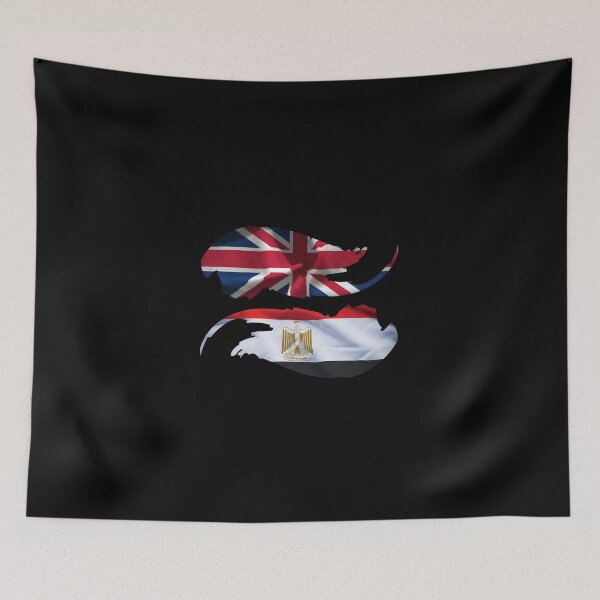 Item preview, Mixed England Egypt Flag Design  designed and sold by Gramsta.