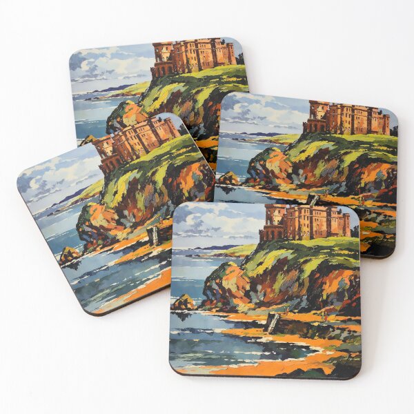 Item preview, Railway Poster Culzean Castle designed and sold by stickart-marek.