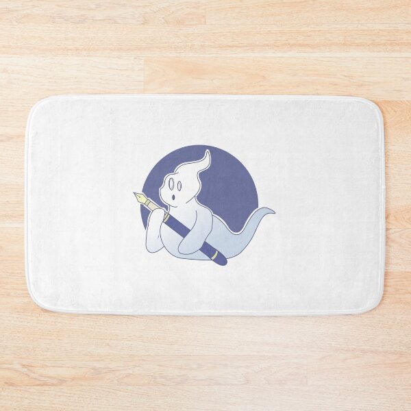 Item preview, Ghost Writer Cute Cartoon Sticker designed and sold by SoLittleSteph.