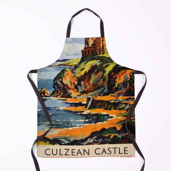 Item preview, Railway Poster Culzean Castle designed and sold by stickart-marek.