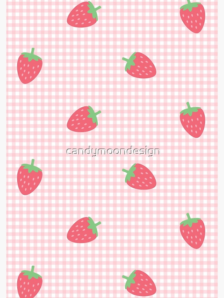 Kleesier☆strawberry pastel top Red strawberry pastel top - Kleesier | 60% - Asian Fashion