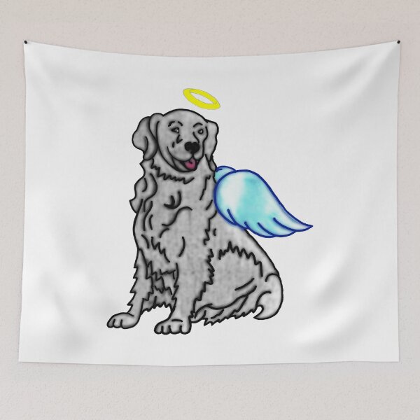 Item preview, Guardian Angel Pet Dog. designed and sold by NiaNatorArt.