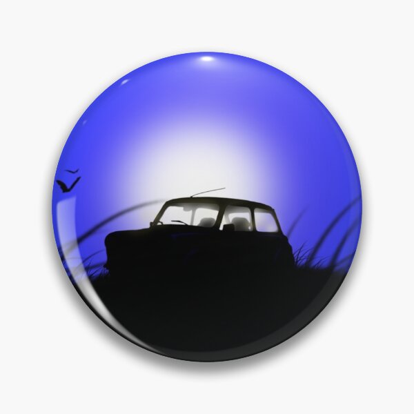 Item preview, Classic Mini Sunset Blue designed and sold by jdm1981.
