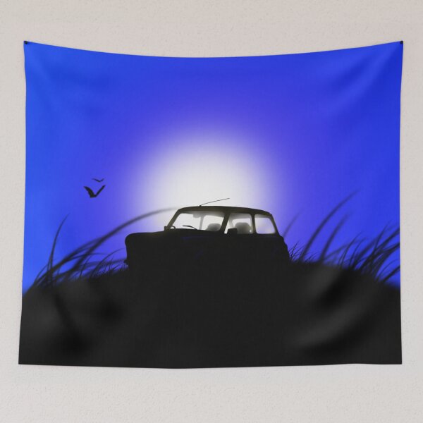 Item preview, Classic Mini Sunset Blue designed and sold by jdm1981.
