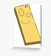 Plank Greeting Card