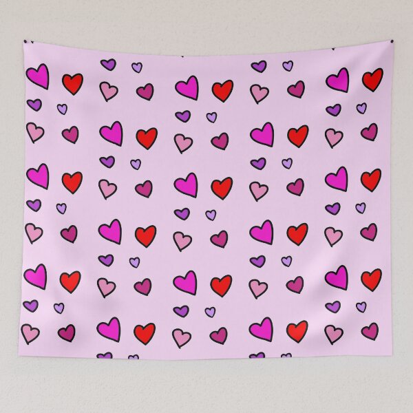 Item preview, pink heart pack designed and sold by vibesdesings.