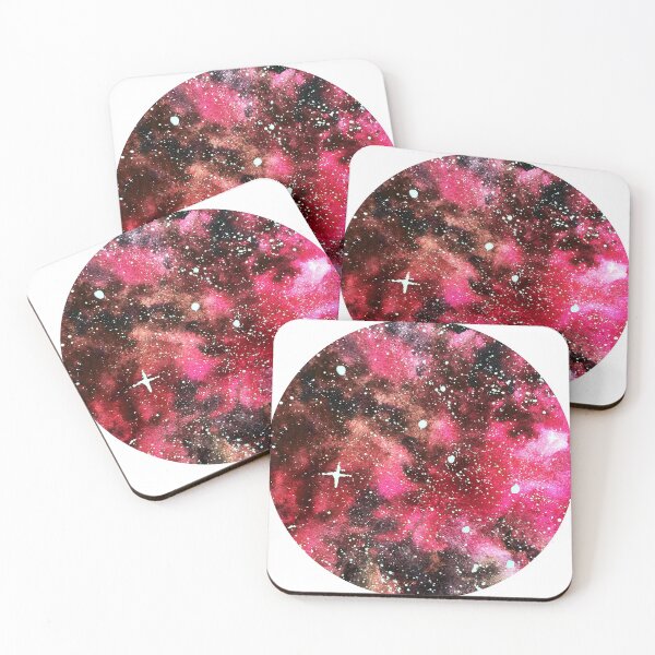 Item preview, Pink galaxy circle  designed and sold by DaryaGeft.