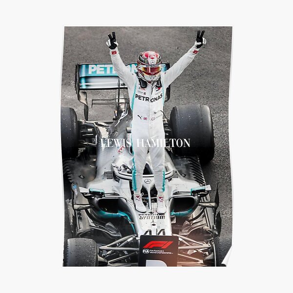LEWIS HAMILTON F1 2020 Poster