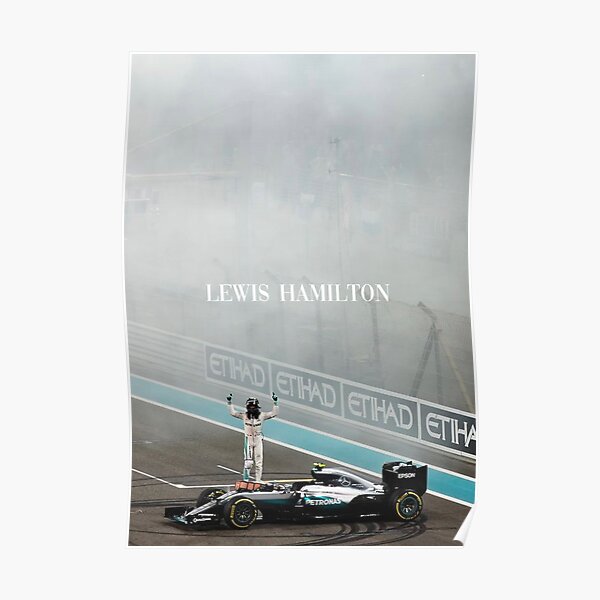 LEWIS HAMILTON F1 2020 Poster