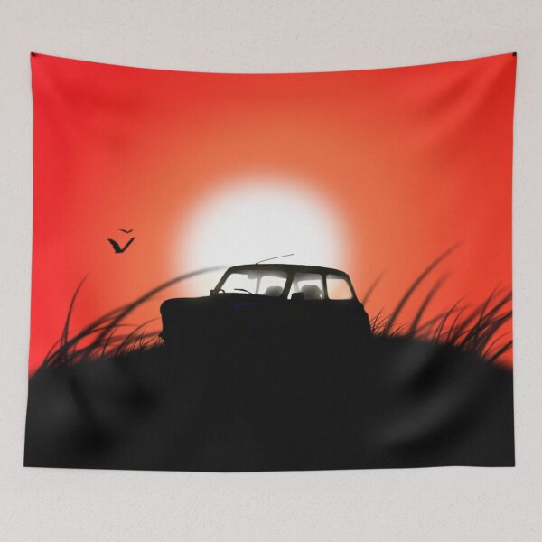 Item preview, Classic Mini Sunset Red designed and sold by jdm1981.