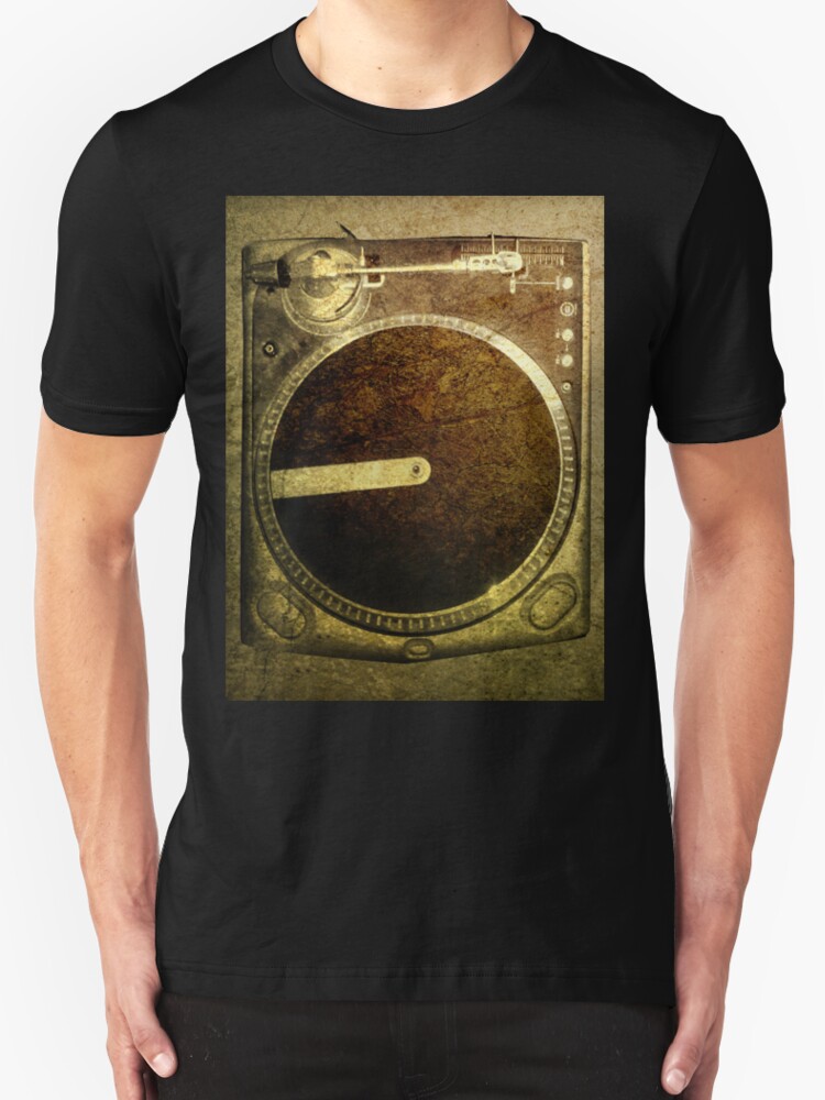 "Grunge Dj Turntable Art" TShirts & Hoodies by humanwurm Redbubble