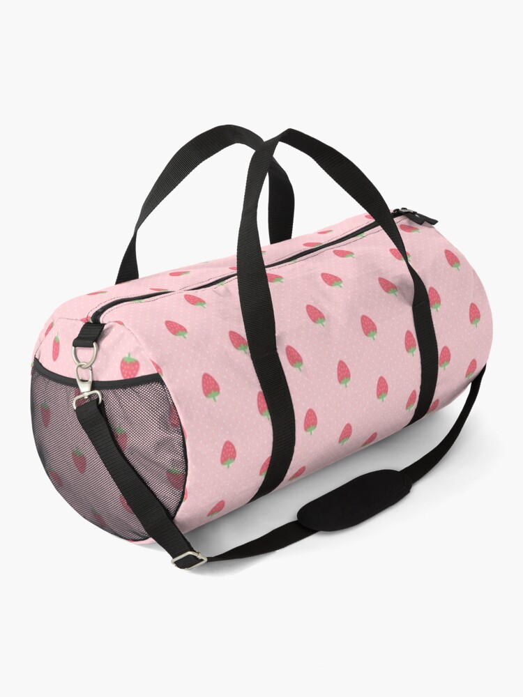 Strawberry Pastel Pink Polka Dot Kawaii Cute