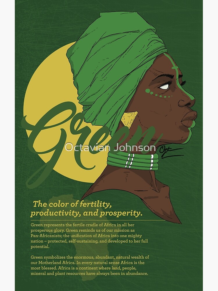 "Green The color of fertility, productivity, and prosperity