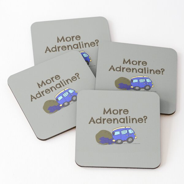 Item preview, More Adrenaline? Funny Camping Sayings  designed and sold by sultanahst.