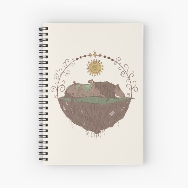 Earth Element Horse Spiral Notebook