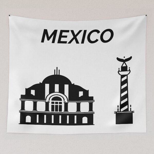 Item preview, Mexico Skyline. designed and sold by marosharaf.