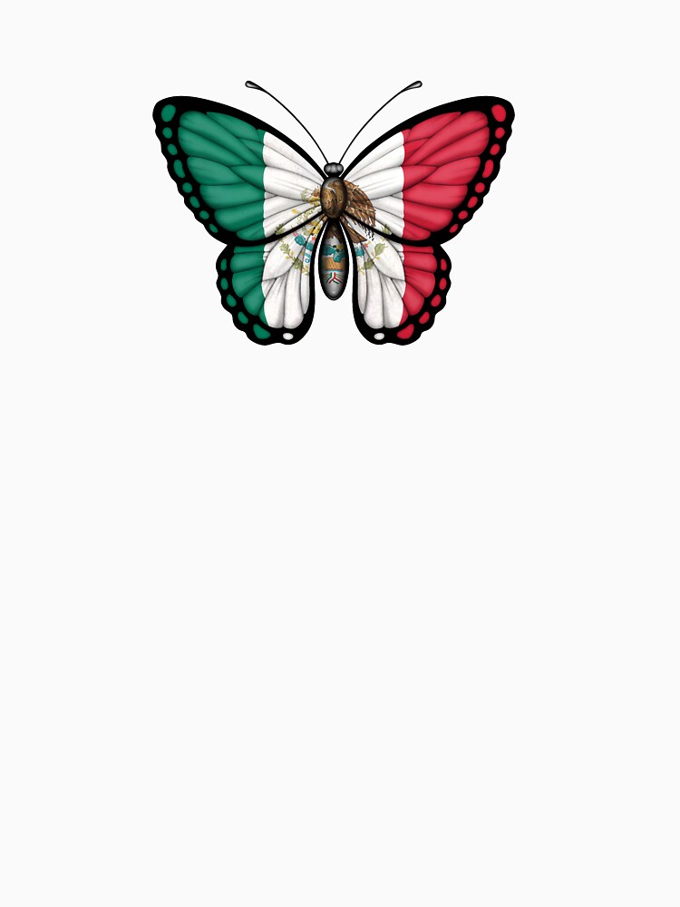 "Mexican Flag Butterfly" Tshirt by JeffBartels Redbubble butterfly