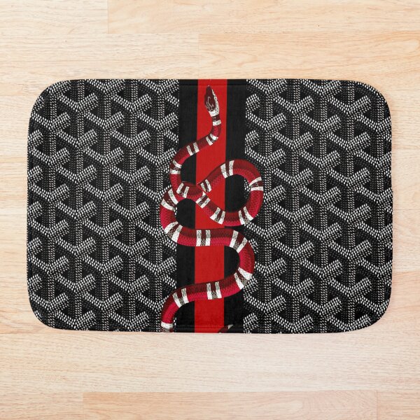 moschino, dolce gabbana, bape, bathing ape, camo, pattern, goyard, funny, march, case Bath Mat