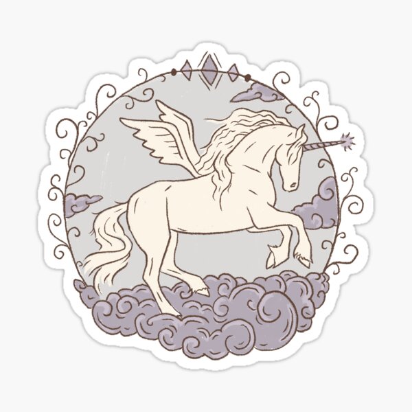 Air Element Horse Sticker