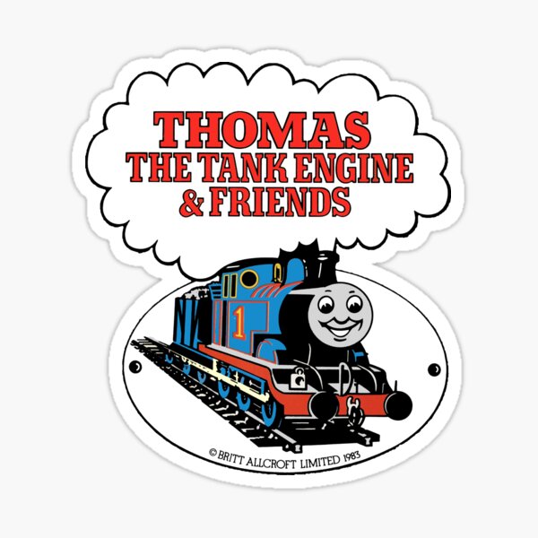 Thomas Train Stickers Redbubble - pin on thomas roblox