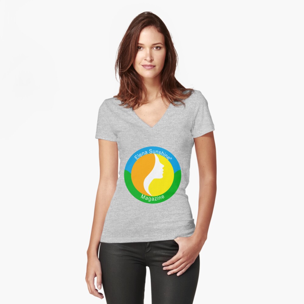 Item preview, Fitted V-Neck T-Shirt designed and sold by Michaelbor76.