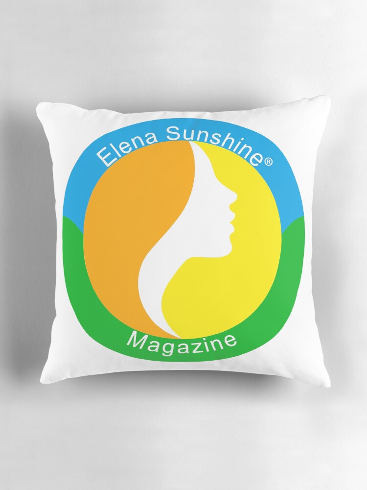 Thumbnail 3 of 4, Pillow, Elena Sunshine Magazine designed and sold by Michaelbor76.